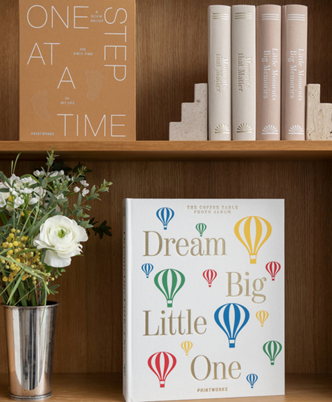 100123 PHOTO ALBUM DREAM BIG LITTLE ONE WHITE 100123 PHOTO ALBUM DREAM BIG LITTLE ONE WHITE