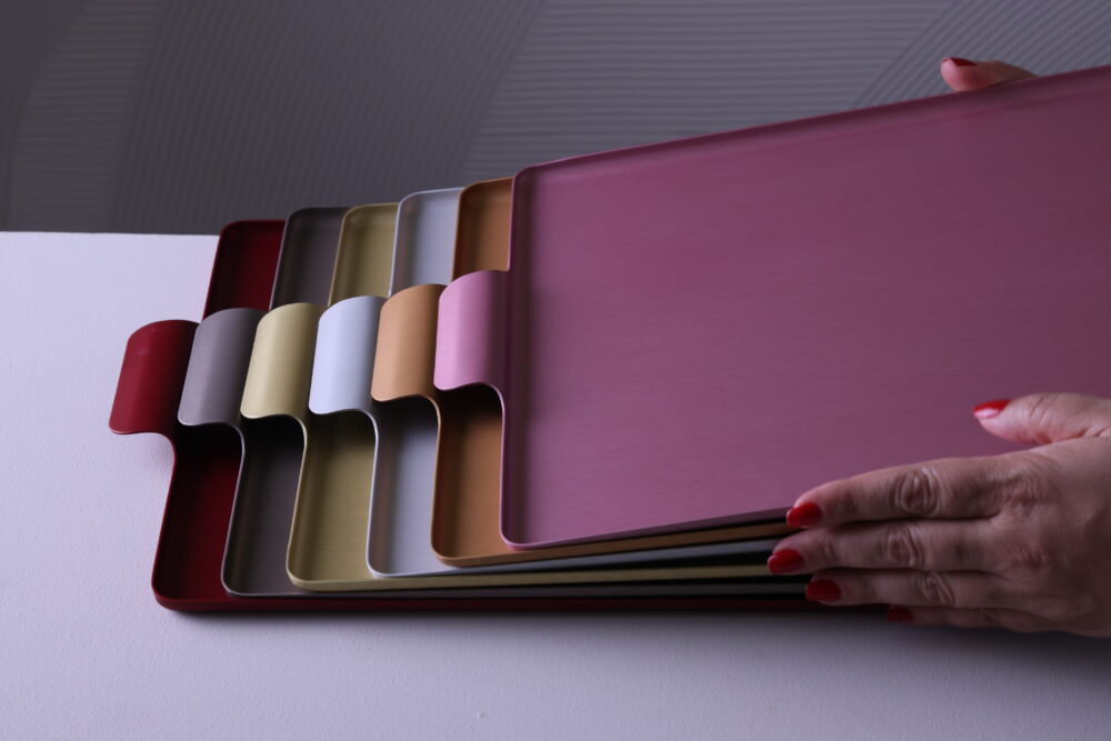 713 TRAY ROSE