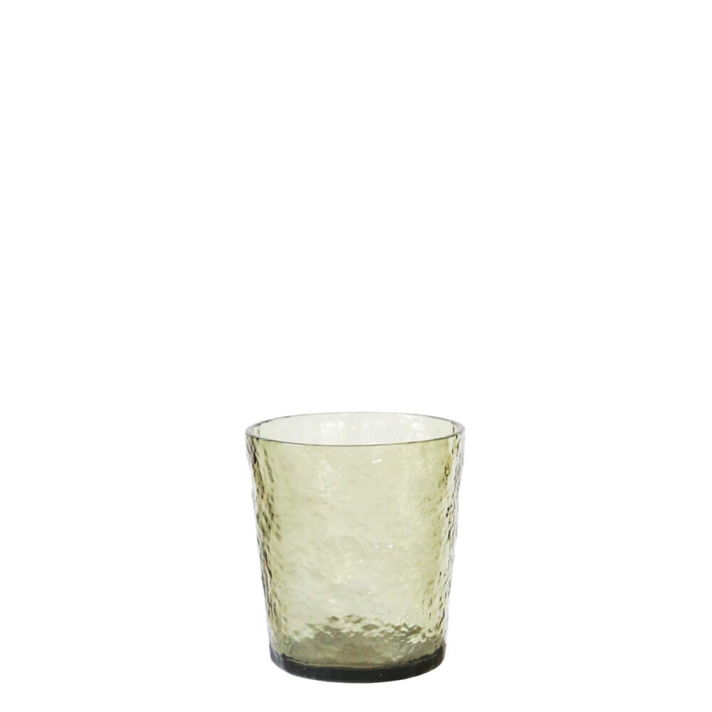 OUTDOOR GLASS GREEN “ICE EFFECT” S