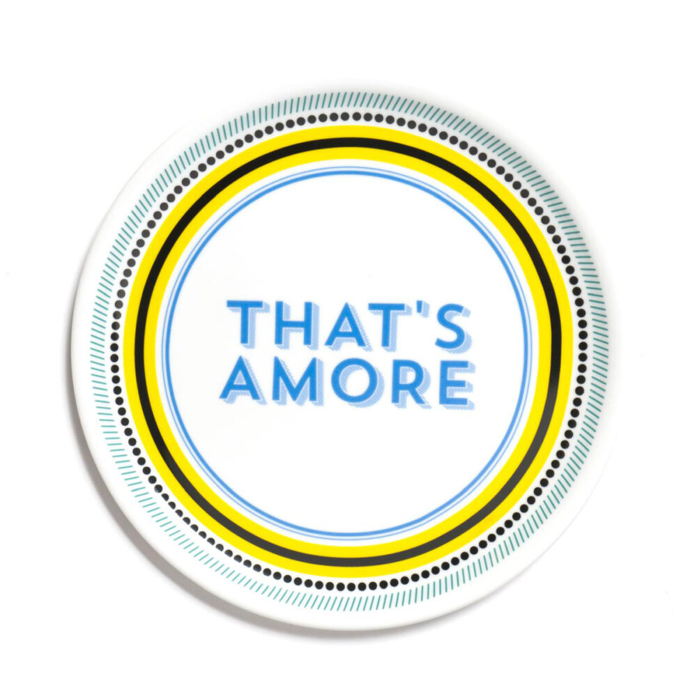 PIZZA PLATE THAT’S AMORE
