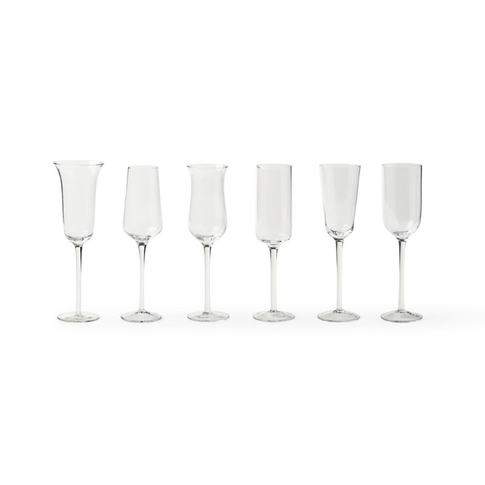 SET 6 FLUTE CLEAR