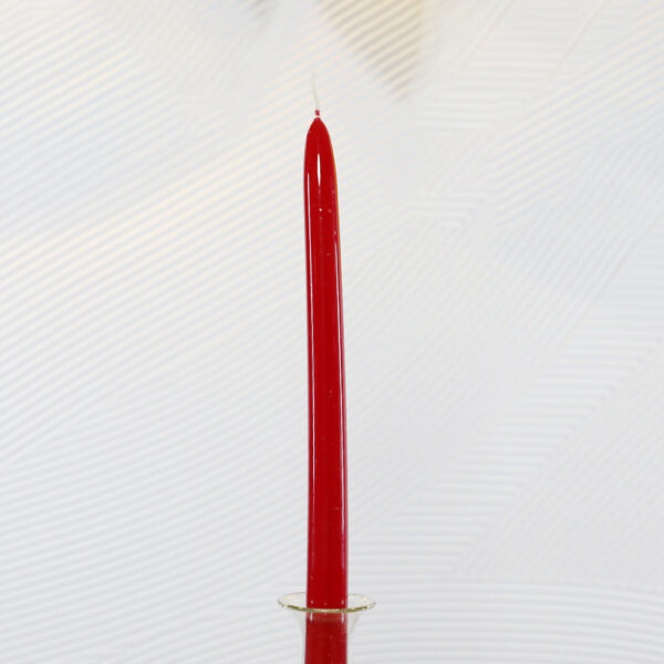 CANDLE CONICA H40 BORDEAUX