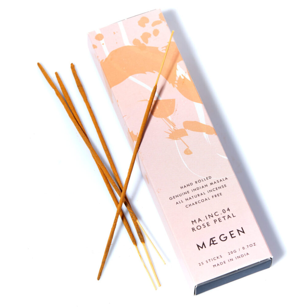 MAEGEN INCENSE STICKS ROSE PETALE