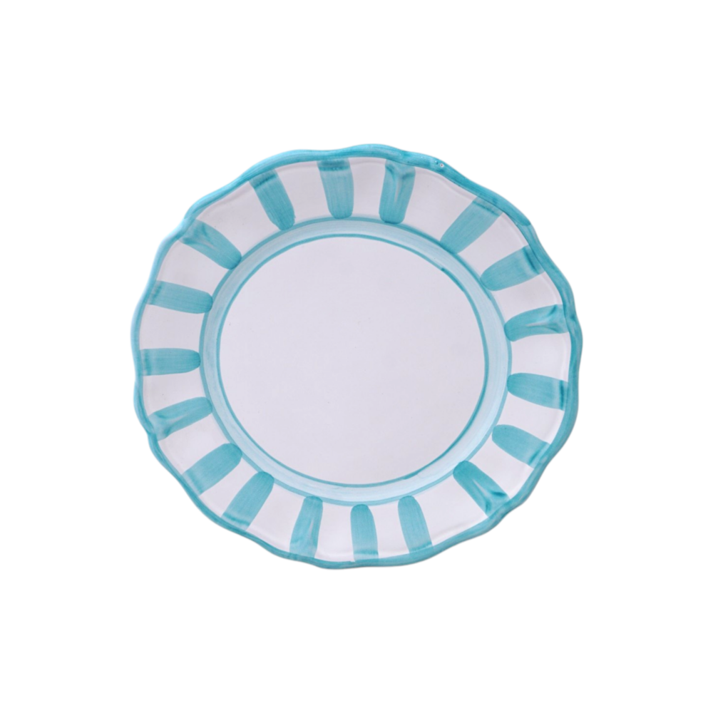 DESSERT PLATE RIMINI 21 CM ACQUA