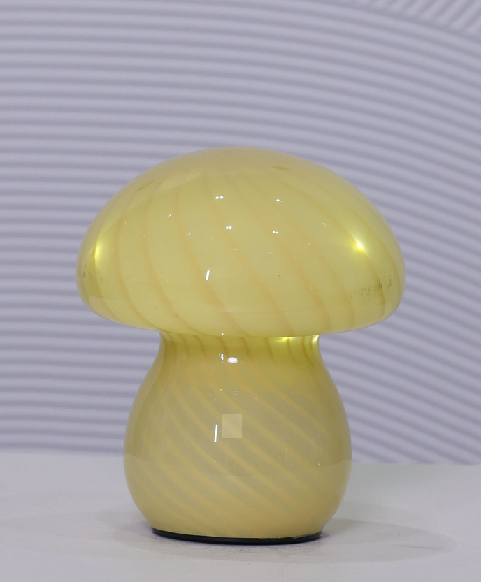 LAMP MUSHY LIGHT YELLOW S
