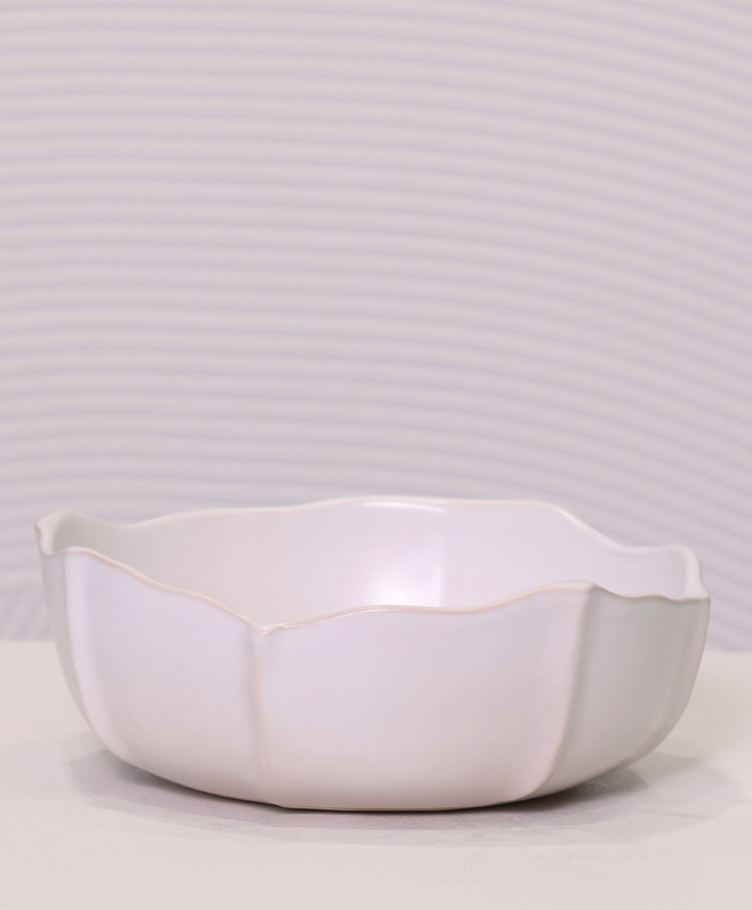 BOWL 18 SEA URCHIN MATTE IVORY