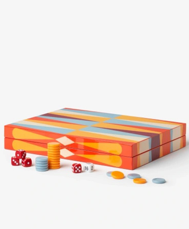 101509 BACKGAMMON LACQUERED RED (3) 101509 BACKGAMMON LACQUERED RED (3)