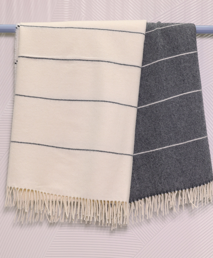PLAID ALCAPA CHARCOAL OMBRE