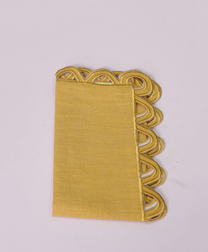 NAPKIN HALO YELLOW/YELLOW